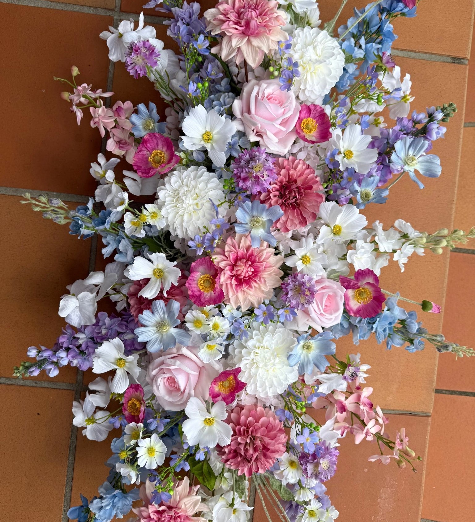 Sonder Wedding Arbour Displays - Violet Bloom - Premium Artificial Wedding Flowers by Sonder & Stone Boutique