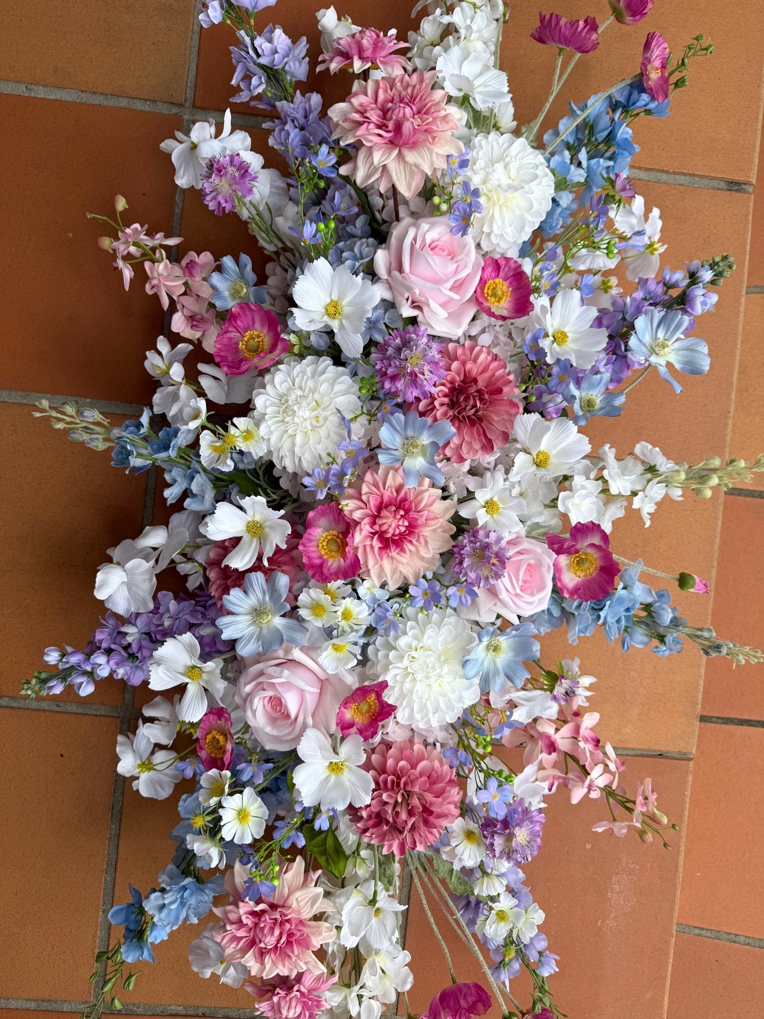 Sonder Wedding Arbour Displays - Violet Bloom - Premium Artificial Wedding Flowers by Sonder & Stone Boutique