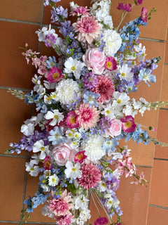 Sonder Wedding Arbour Displays - Violet Bloom - Premium Artificial Wedding Flowers by Sonder & Stone Boutique