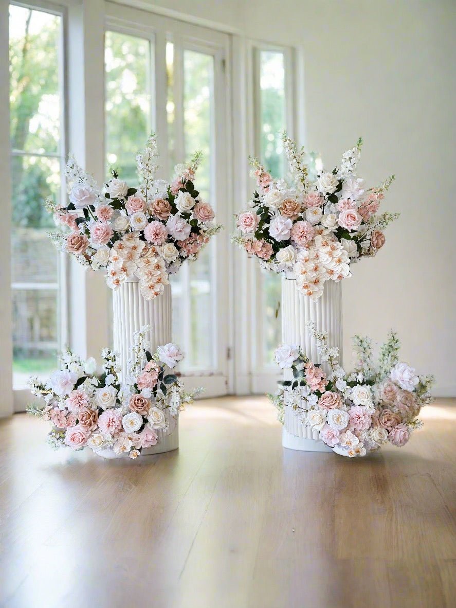 Sonder Wedding Arrangement - Barely Blush - Premium Artificial Wedding Flowers by Sonder + Stone Boutique