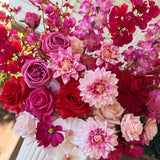 Sonder Wedding Arrangement - Bright + Bold - Sonder + Stone Boutique Artificial Wedding Flowers