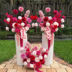 Sonder Wedding Arrangement - Cherry Bomb - Premium Artificial Wedding Flowers by Sonder + Stone Boutique