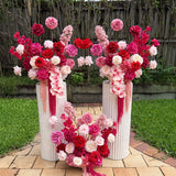 Sonder Wedding Arrangement - Cherry Bomb - Premium Artificial Wedding Flowers by Sonder + Stone Boutique