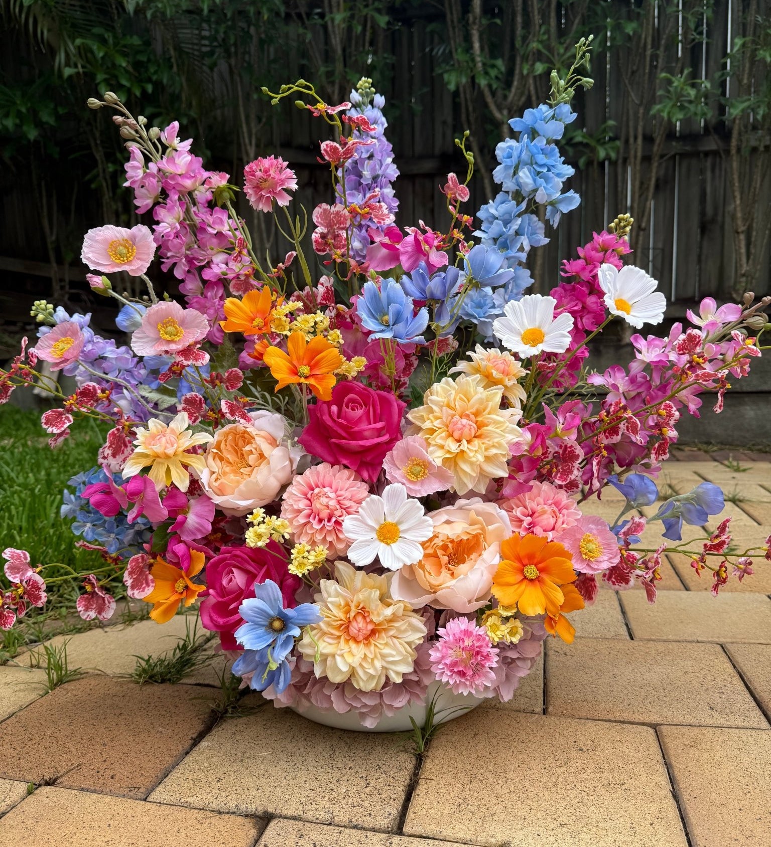 Sonder Wedding Arrangement - Colour Theory - Premium Artificial Wedding Flowers by Sonder & Stone Boutique