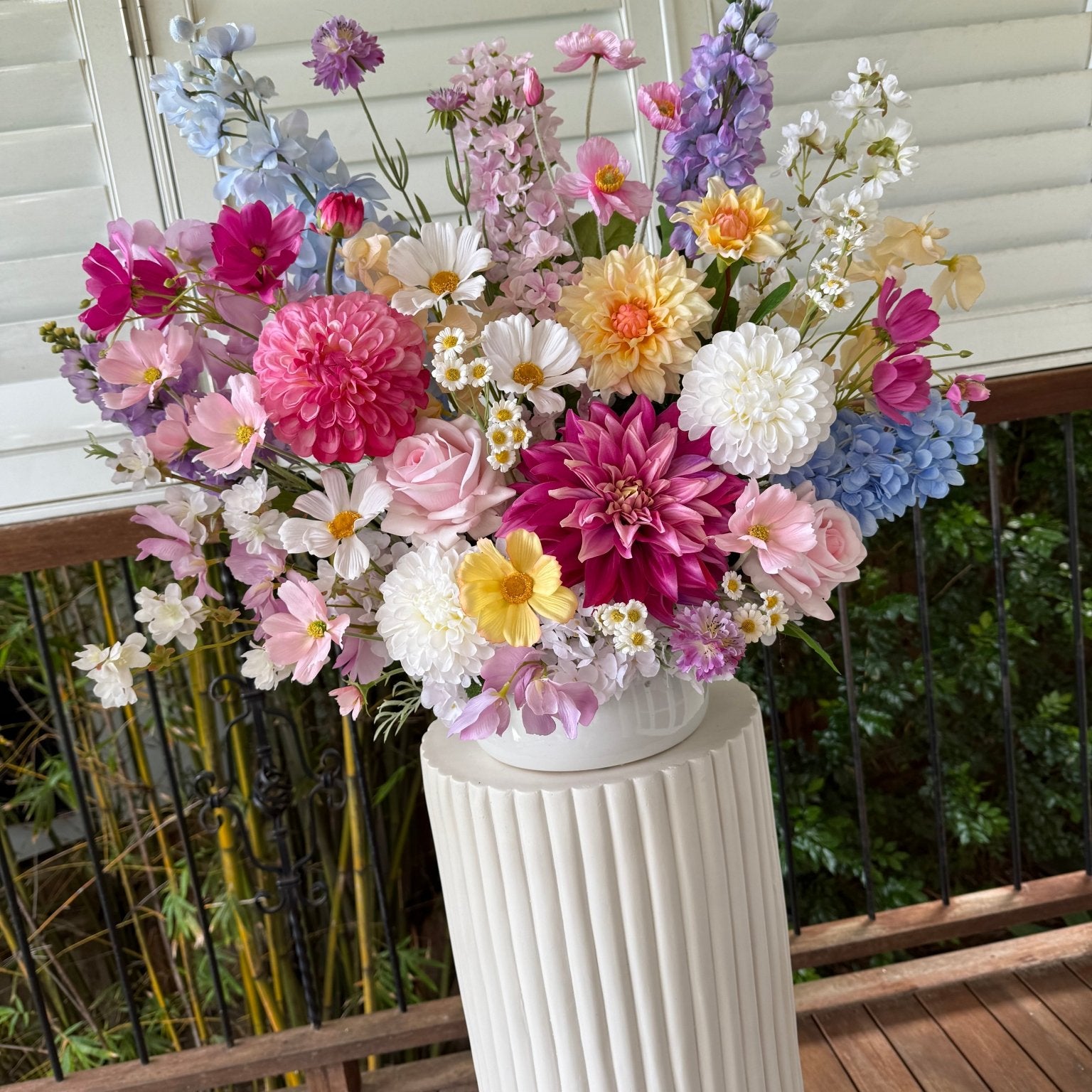 Artificial flowers Sonder Wedding Arrangement - Cottage Garden - Sonder + Stone Boutique