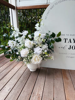 Sonder Wedding Arrangement - Evergreen - Premium Artificial Wedding Flowers by Sonder + Stone Boutique