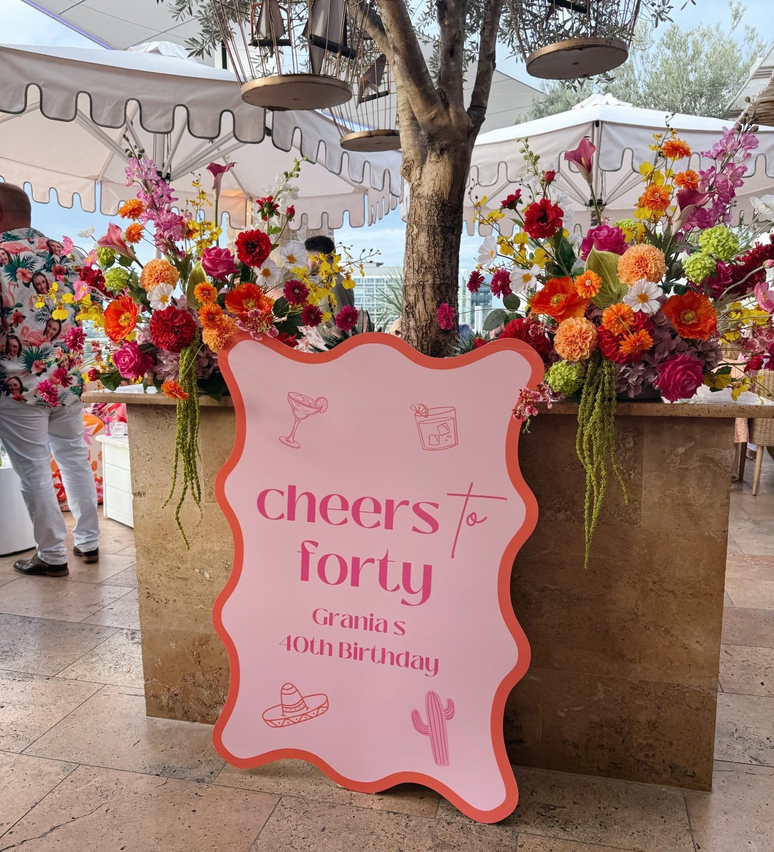 Sonder Wedding Arrangement - Fiesta (limited Edition) - Premium Artificial Wedding Flowers by Sonder + Stone Boutique