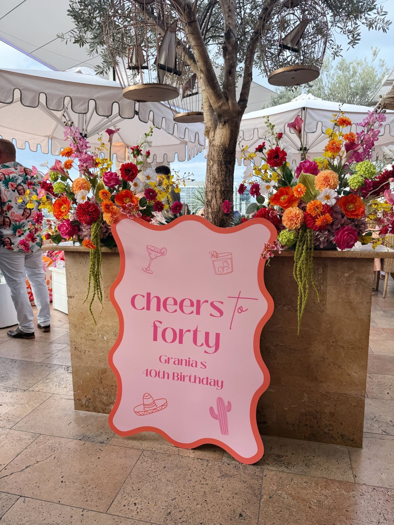 Sonder Wedding Arrangement - Fiesta (limited Edition) - Premium Artificial Wedding Flowers by Sonder + Stone Boutique