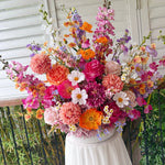 Sonder Wedding Arrangement - Flamingo Crush - Premium Artificial Wedding Flowers by Sonder & Stone Boutique