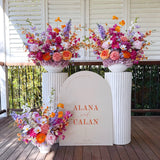 Sonder Wedding Arrangement - Flamingo Crush - Premium Artificial Wedding Flowers by Sonder + Stone Boutique