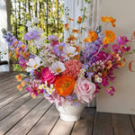 Sonder Wedding Arrangement - Flamingo Crush - Premium Artificial Wedding Flowers by Sonder + Stone Boutique