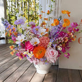 Sonder Wedding Arrangement - Flamingo Crush - Premium Artificial Wedding Flowers by Sonder + Stone Boutique