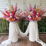 Sonder Wedding Arrangement - Flamingo Crush - Premium Artificial Wedding Flowers by Sonder & Stone Boutique