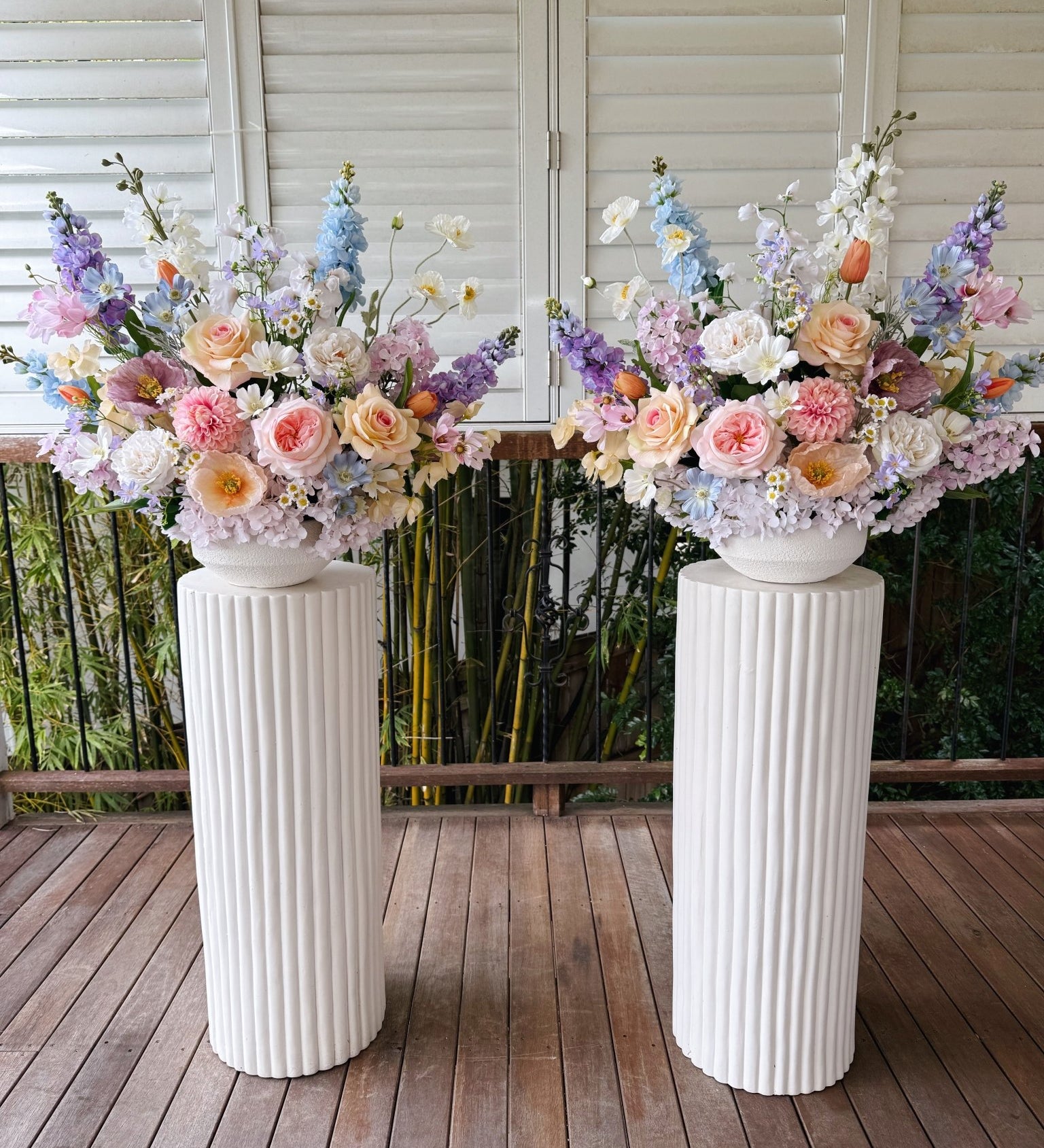 Sonder Wedding Arrangement - Garden Whimsy - Premium Artificial Wedding Flowers by Sonder + Stone Boutique
