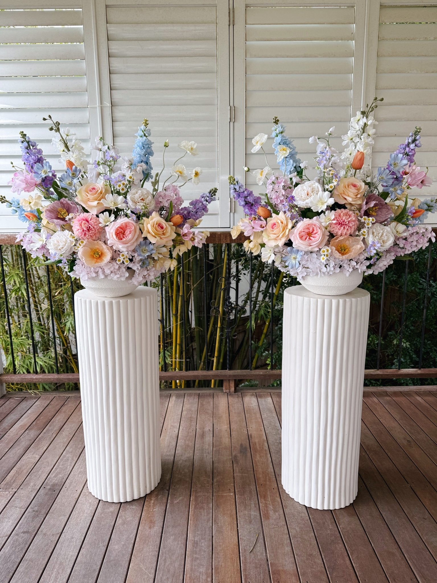 Sonder Wedding Arrangement - Garden Whimsy - Premium Artificial Wedding Flowers by Sonder + Stone Boutique
