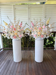 Sonder Wedding Arrangement - Lemon Sorbet - Sonder + Stone Boutique Artificial Wedding Flowers