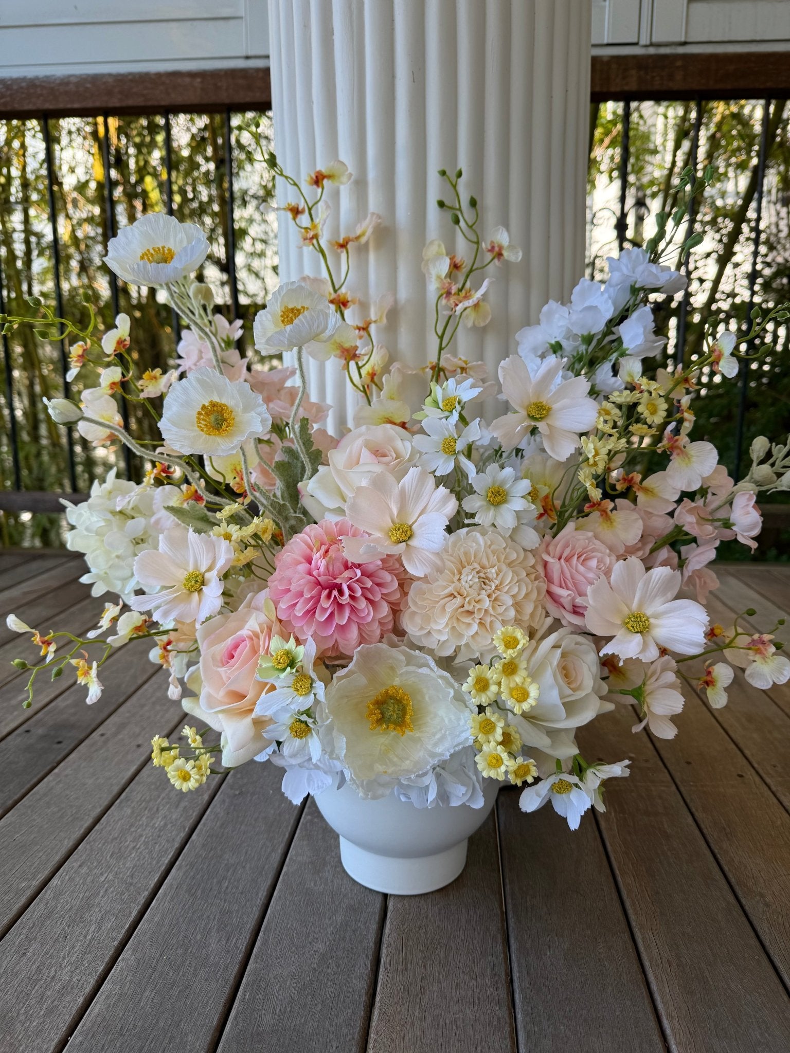 Sonder Wedding Arrangement - Like Butter - Premium Artificial Wedding Flowers by Sonder & Stone Boutique