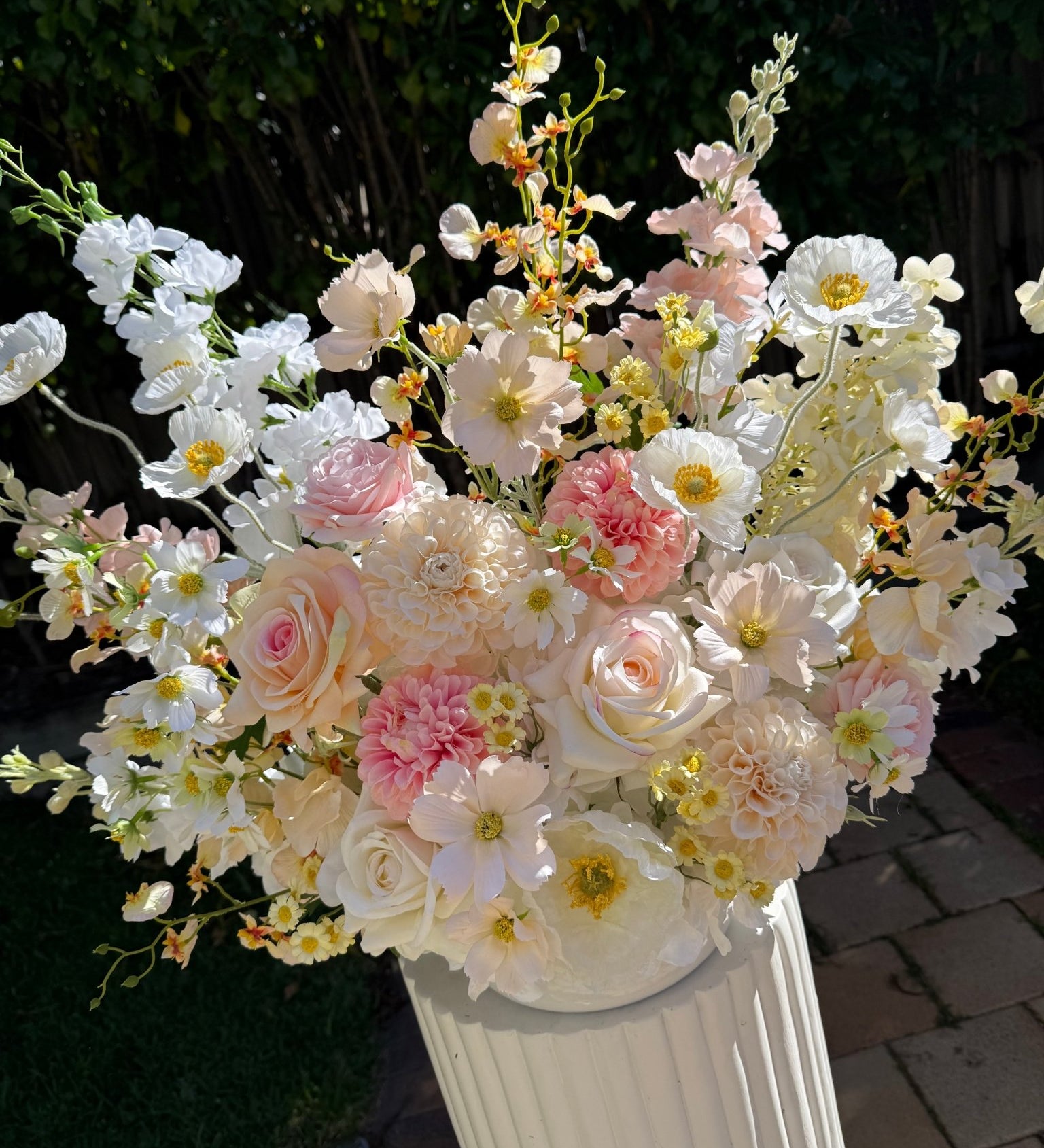 Sonder Wedding Arrangement - Like Butter - Premium Artificial Wedding Flowers by Sonder & Stone Boutique