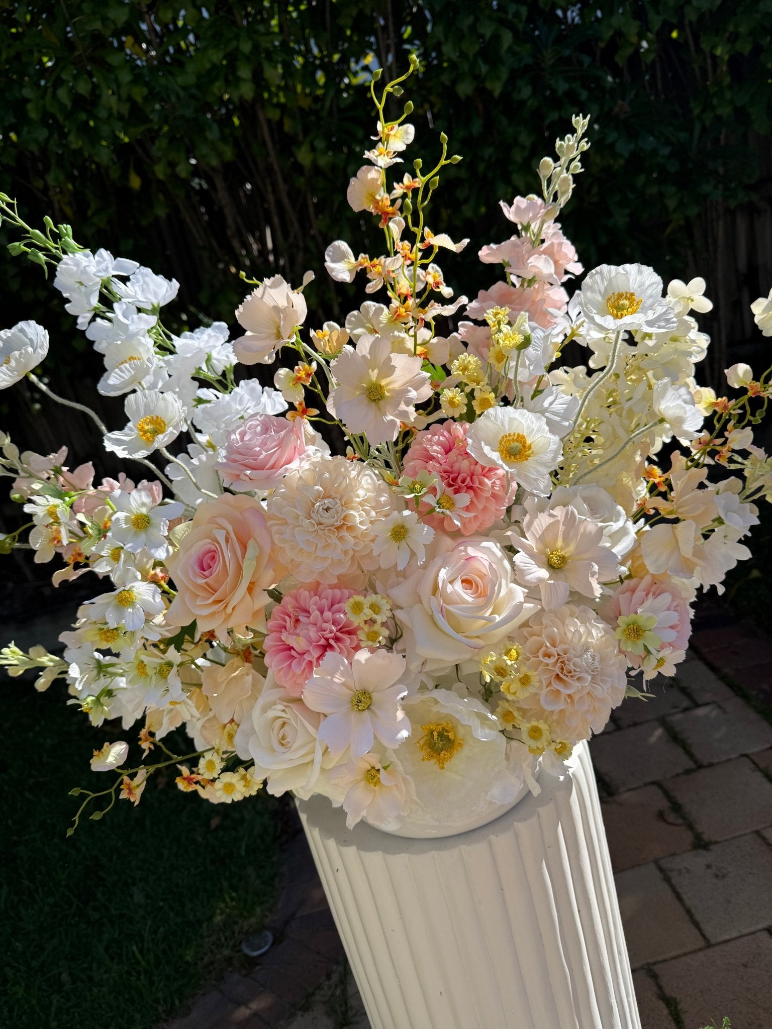 Sonder Wedding Arrangement - Like Butter - Premium Artificial Wedding Flowers by Sonder & Stone Boutique