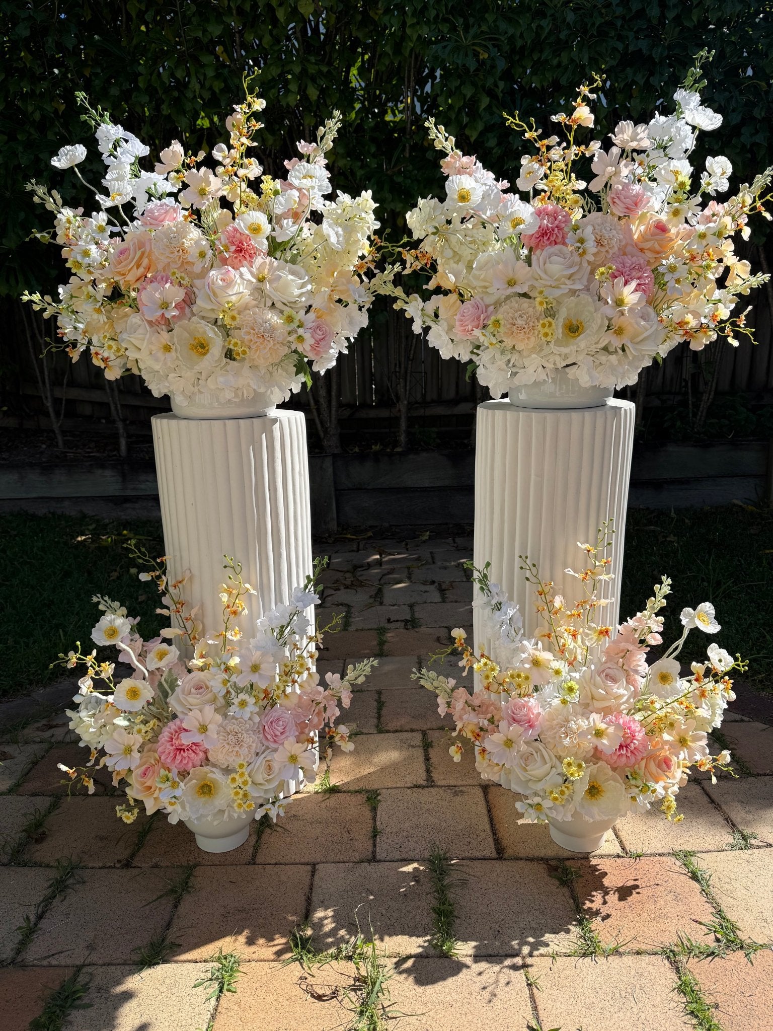 Sonder Wedding Arrangement - Like Butter - Premium Artificial Wedding Flowers by Sonder & Stone Boutique