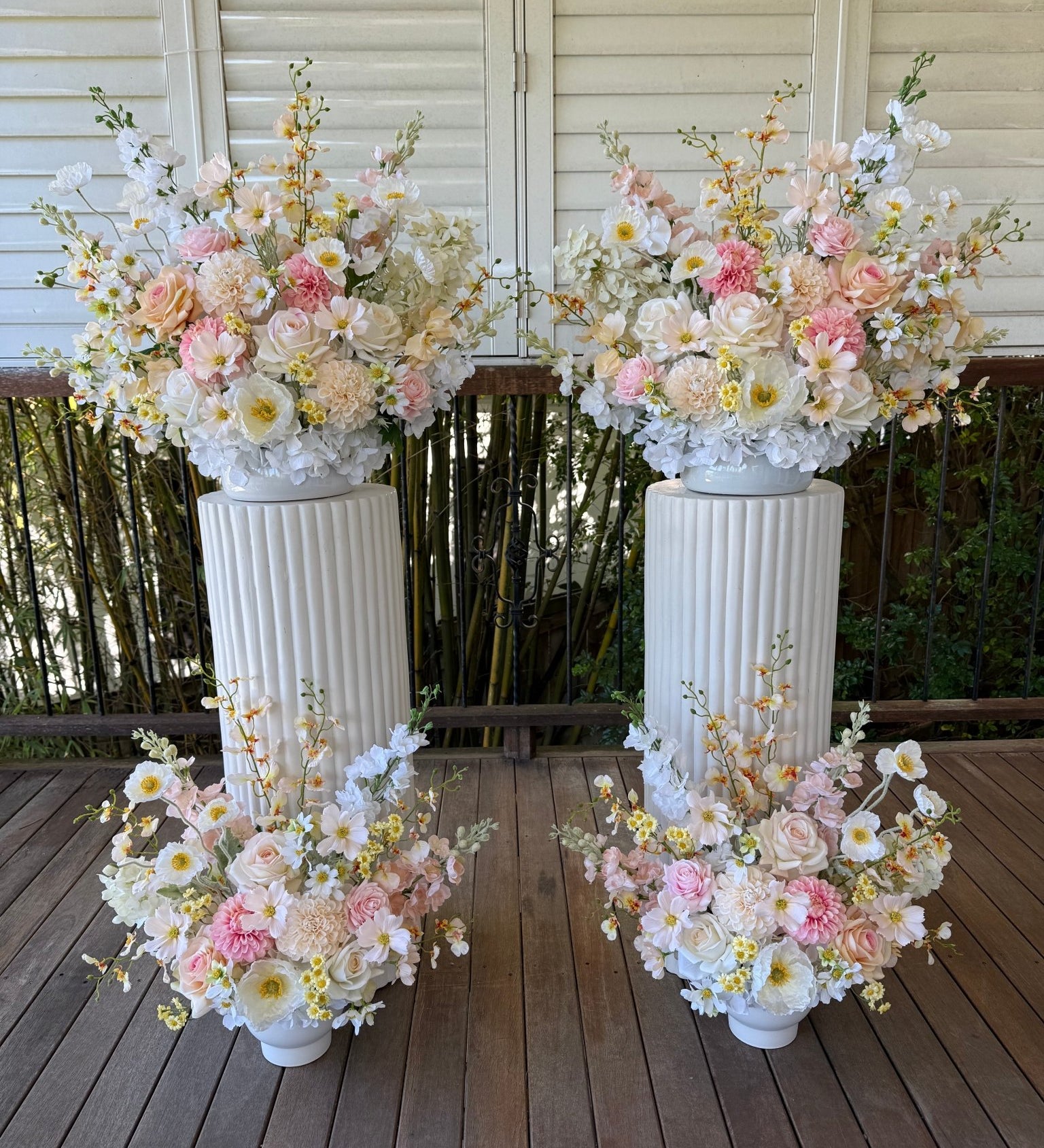 Sonder Wedding Arrangement - Like Butter - Premium Artificial Wedding Flowers by Sonder & Stone Boutique
