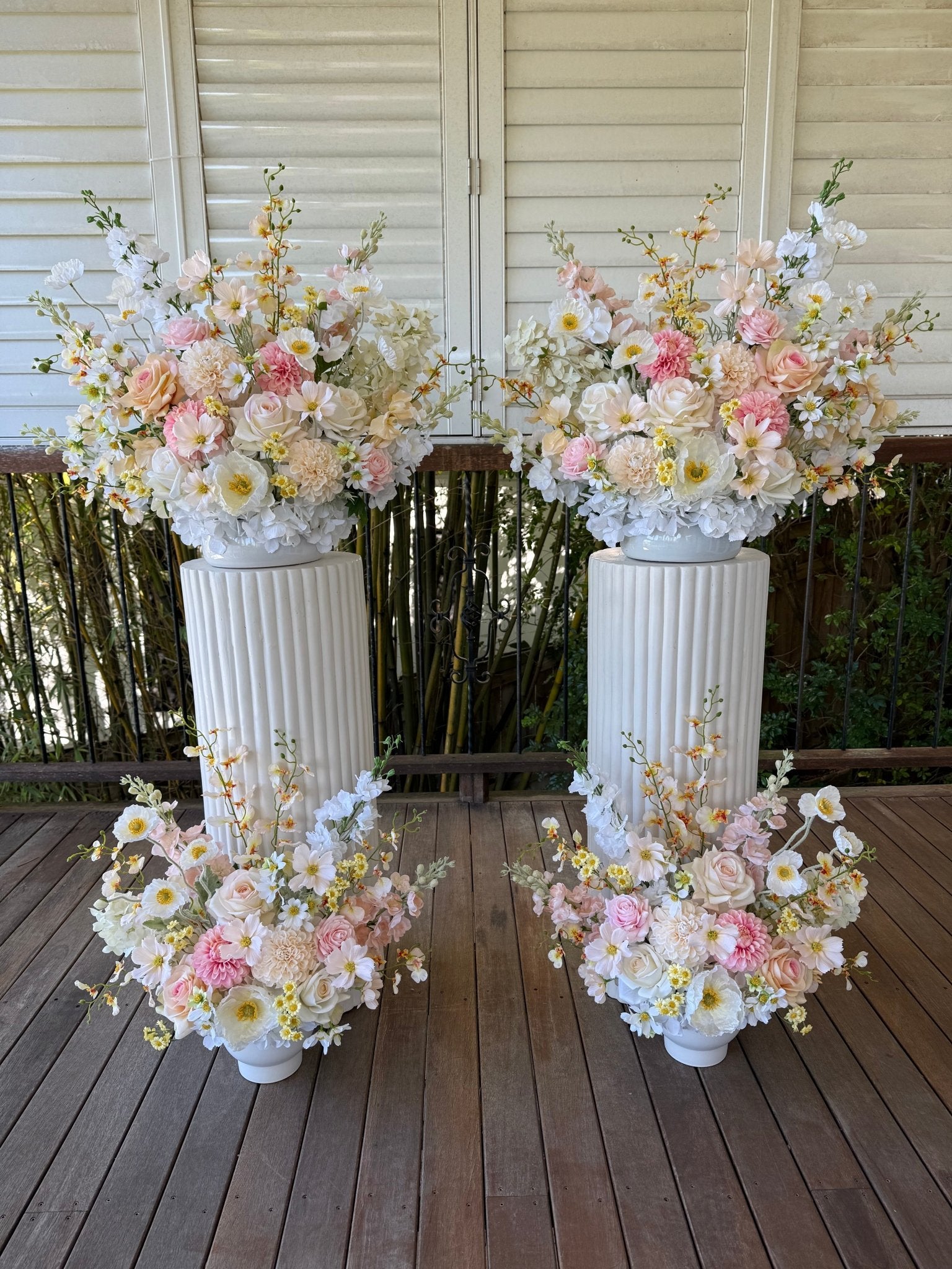 Sonder Wedding Arrangement - Like Butter - Premium Artificial Wedding Flowers by Sonder & Stone Boutique