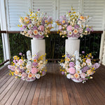 Sonder Wedding Arrangement - Lilac Citrus - Premium Artificial Wedding Flowers by Sonder + Stone Boutique