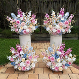 Sonder Wedding Arrangement - Pastel Soda - Sonder + Stone Boutique Artificial Wedding Flowers