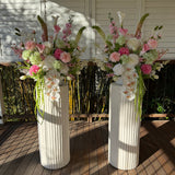 Sonder Wedding Arrangement - Raspberry Matcha - Premium Artificial Wedding Flowers by Sonder & Stone Boutique