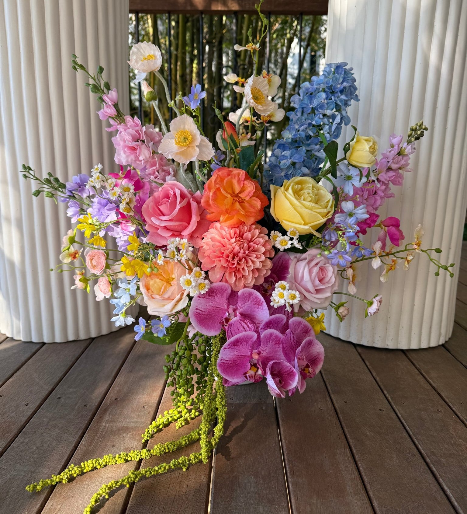 Sonder Wedding Arrangement - Serotonin - Premium Artificial Wedding Flowers by Sonder & Stone Boutique