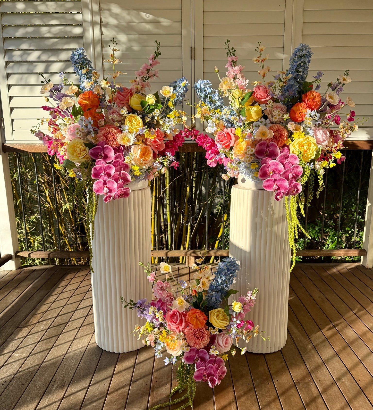 Sonder Wedding Arrangement - Serotonin - Premium Artificial Wedding Flowers by Sonder & Stone Boutique