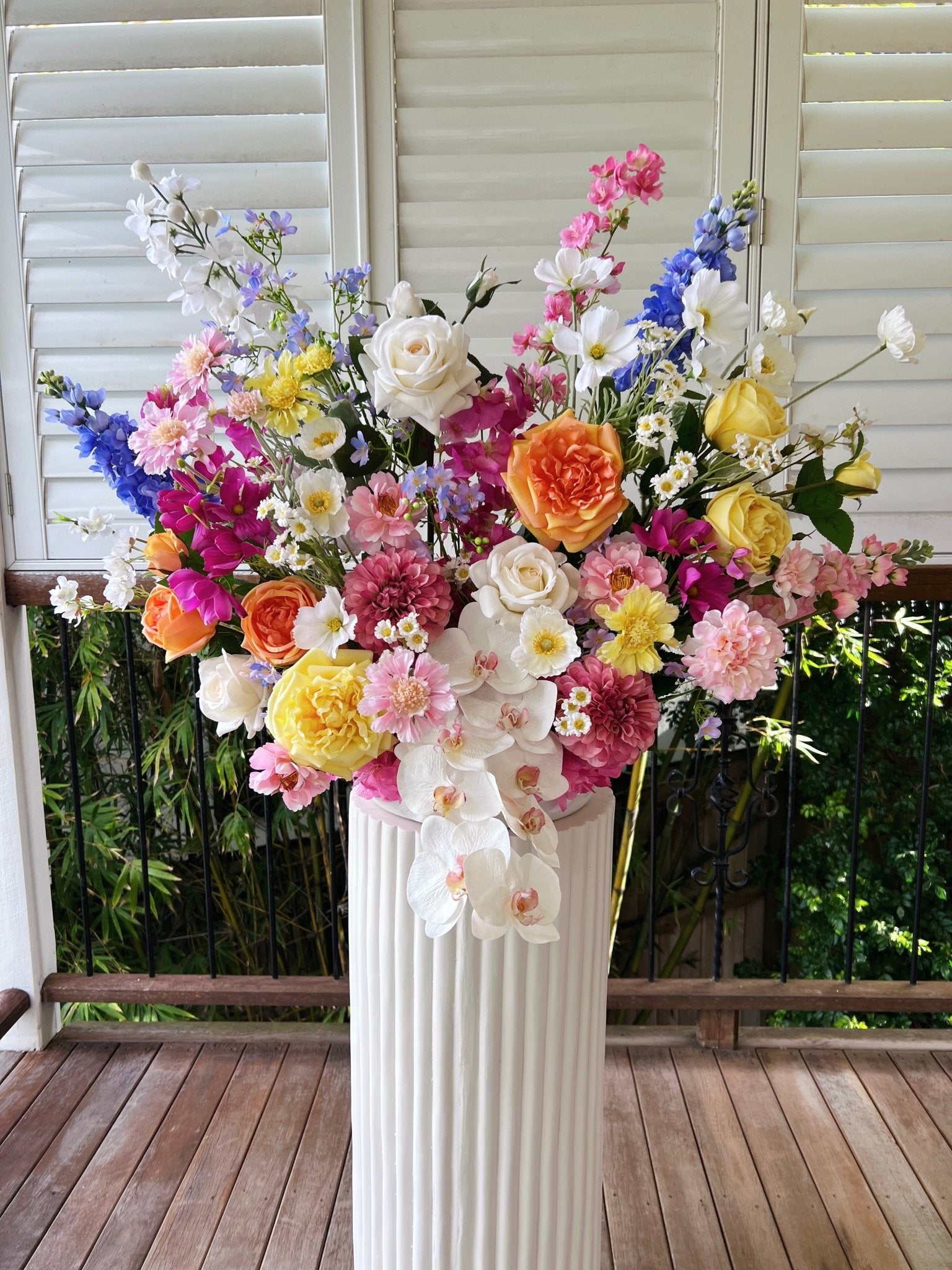 Sonder Wedding Arrangement - Spring Carnival - Premium Artificial Wedding Flowers by Sonder + Stone Boutique