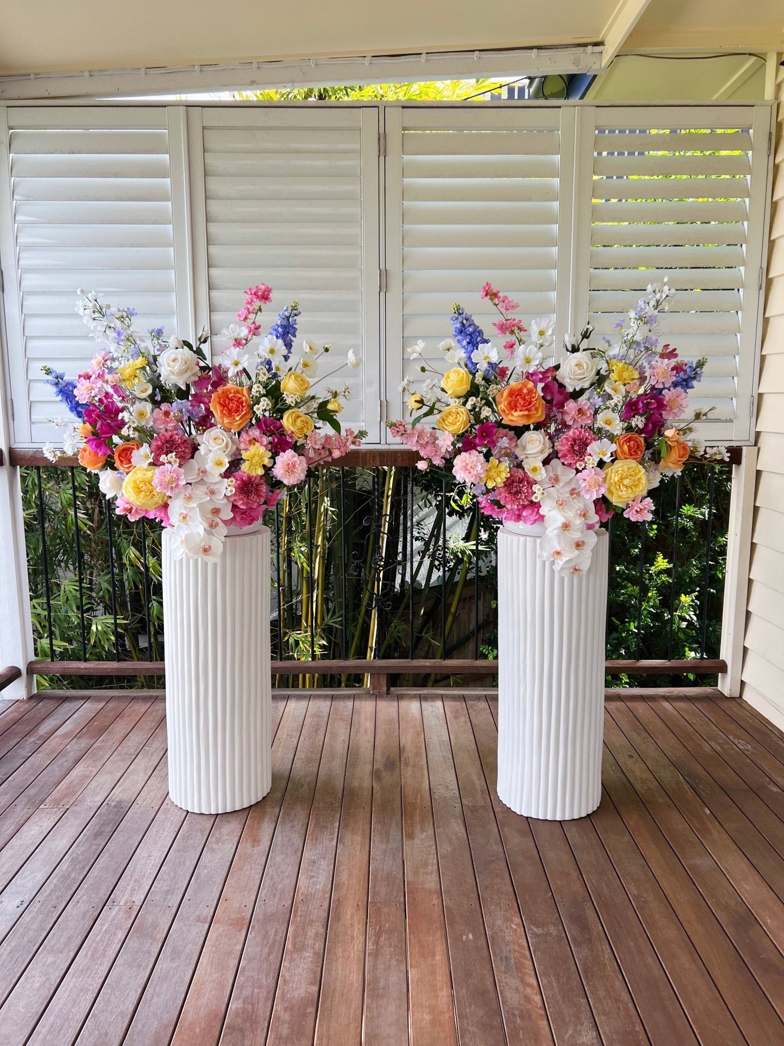 Sonder Wedding Arrangement - Spring Carnival - Premium Artificial Wedding Flowers by Sonder + Stone Boutique