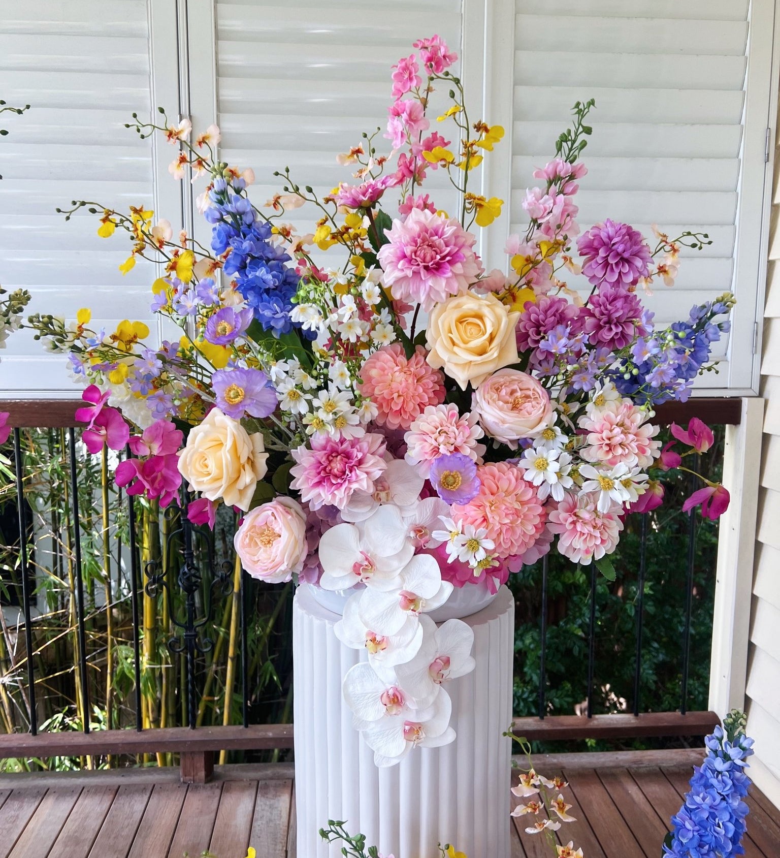Sonder Wedding Arrangement - Spring Fling - Sonder + Stone Boutique Artificial Wedding Flowers