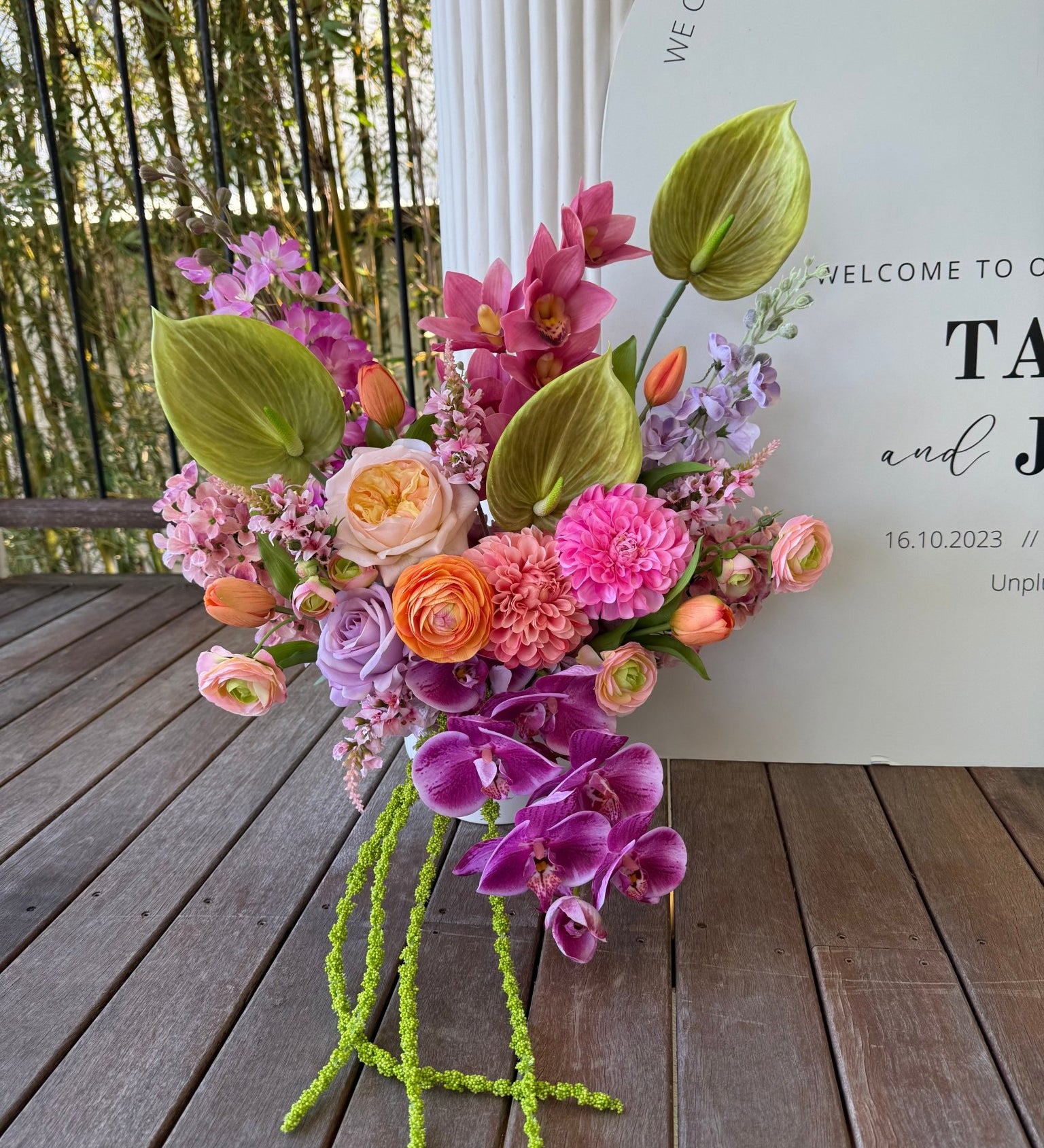 Sonder Wedding Arrangement - Stay Iconic - Premium Artificial Wedding Flowers by Sonder & Stone Boutique