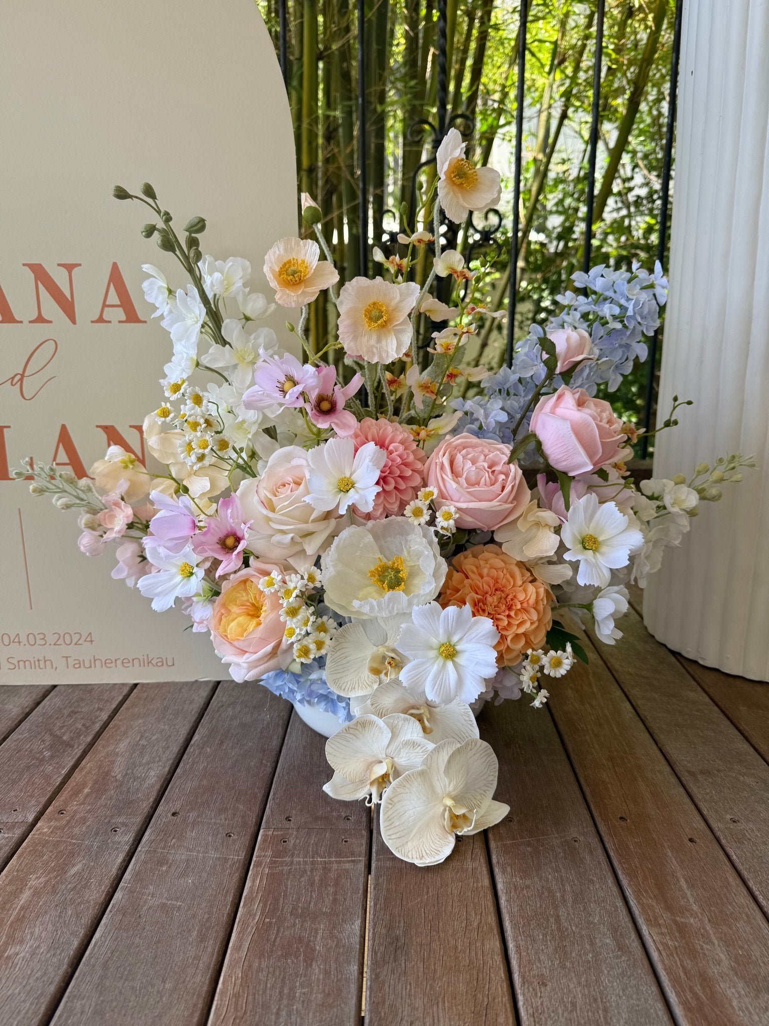 Sonder Wedding Arrangement - That Girl - Premium Artificial Wedding Flowers by Sonder & Stone Boutique