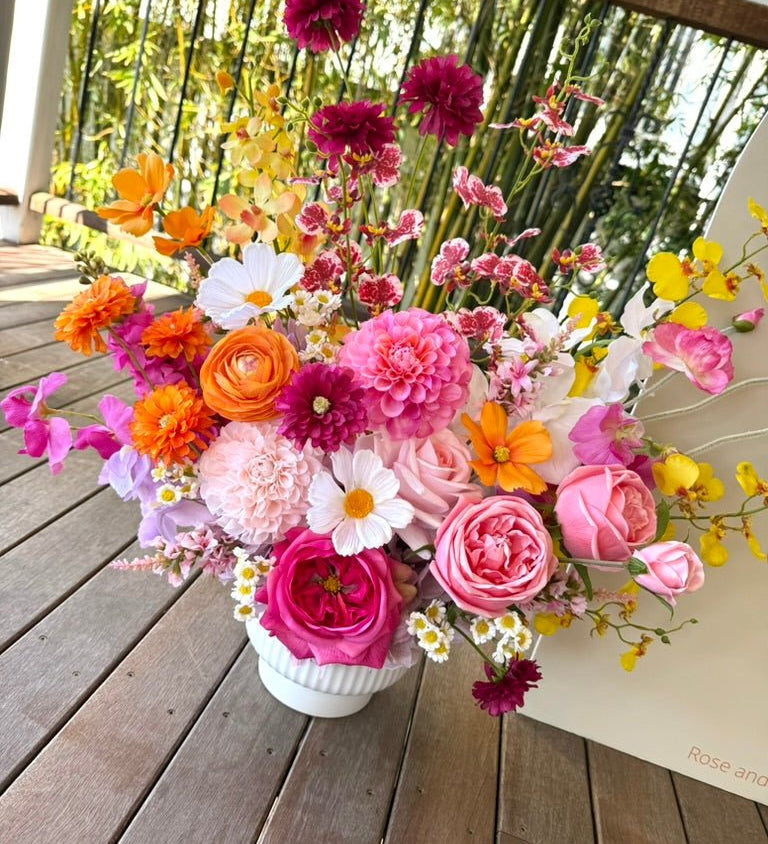 Sonder Wedding Arrangement - Tutti Frutti - Premium Artificial Wedding Flowers by Sonder & Stone Boutique