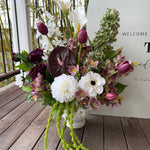 Sonder Wedding Arrangement - Velvet Plum - Premium Artificial Wedding Flowers by Sonder & Stone Boutique