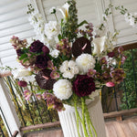 Sonder Wedding Arrangement - Velvet Plum - Premium Artificial Wedding Flowers by Sonder & Stone Boutique