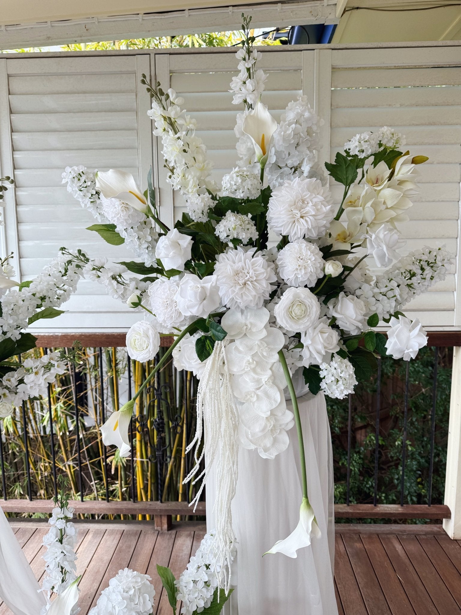Sonder Wedding Arrangement - White Atelier - Premium Artificial Wedding Flowers by Sonder & Stone Boutique