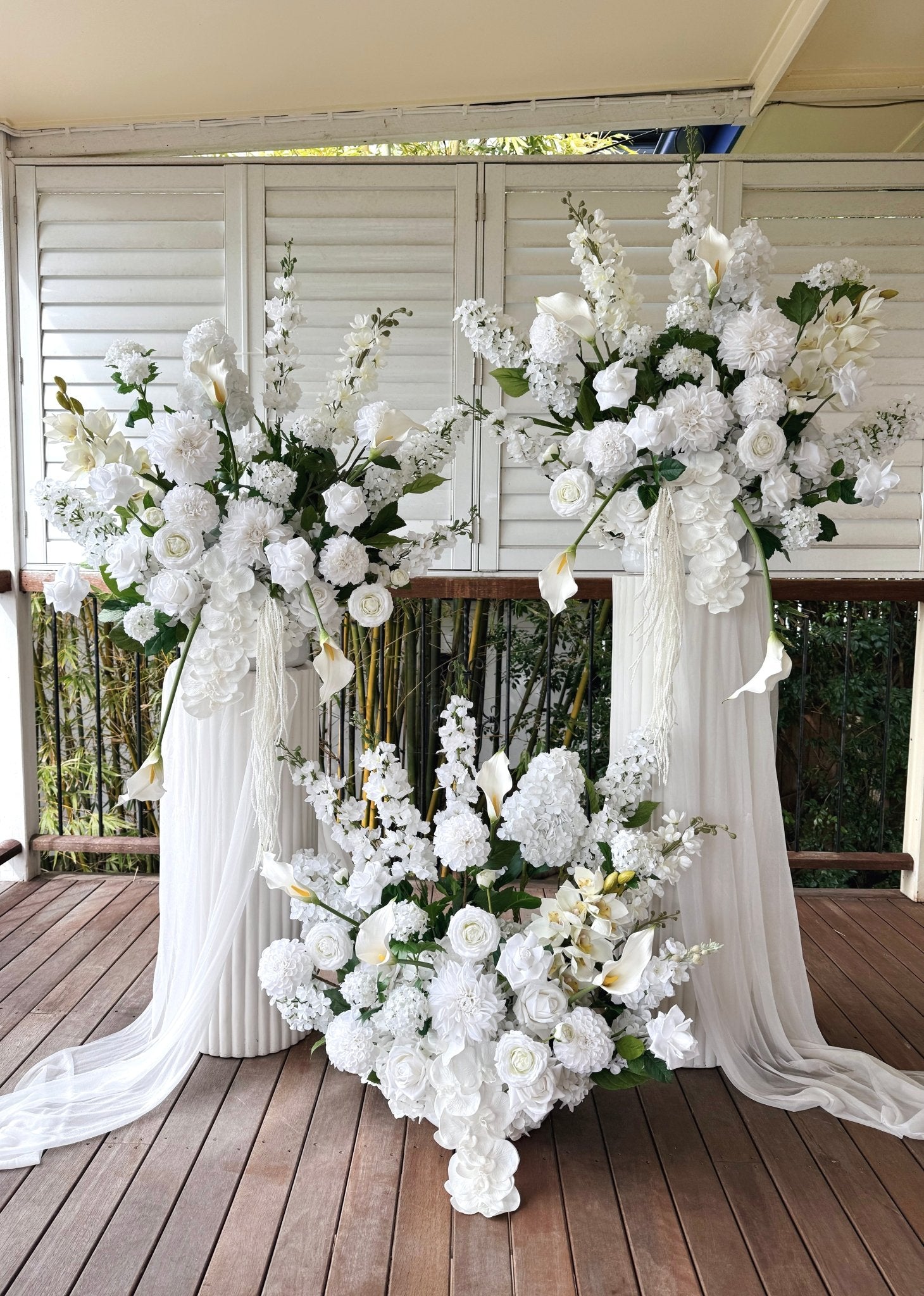 Sonder Wedding Arrangement - White Atelier - Premium Artificial Wedding Flowers by Sonder & Stone Boutique