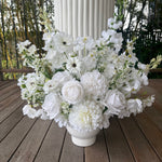 Sonder Wedding Arrangement - White Noise - Premium Artificial Wedding Flowers by Sonder & Stone Boutique
