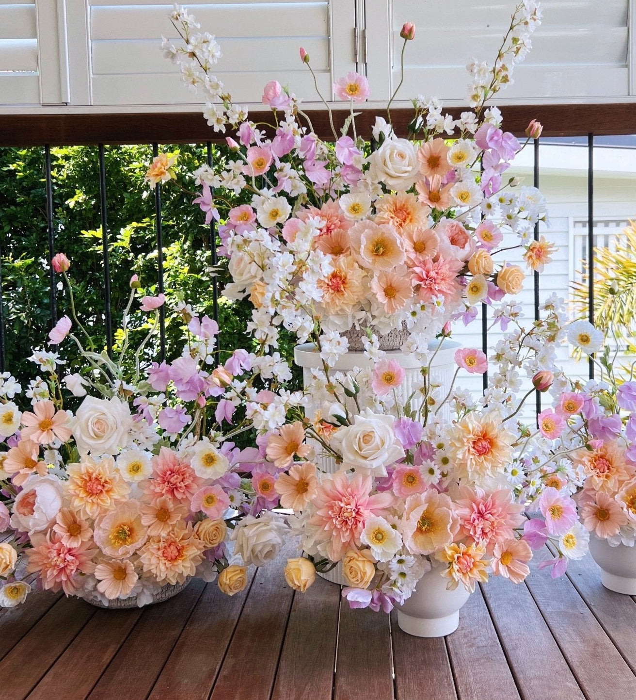 Artificial flowers Sonder Wedding Arrangements - Pastel Dream - Sonder + Stone Boutique