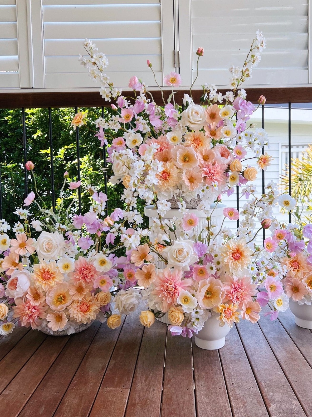 Artificial flowers Sonder Wedding Arrangements - Pastel Dream - Sonder + Stone Boutique