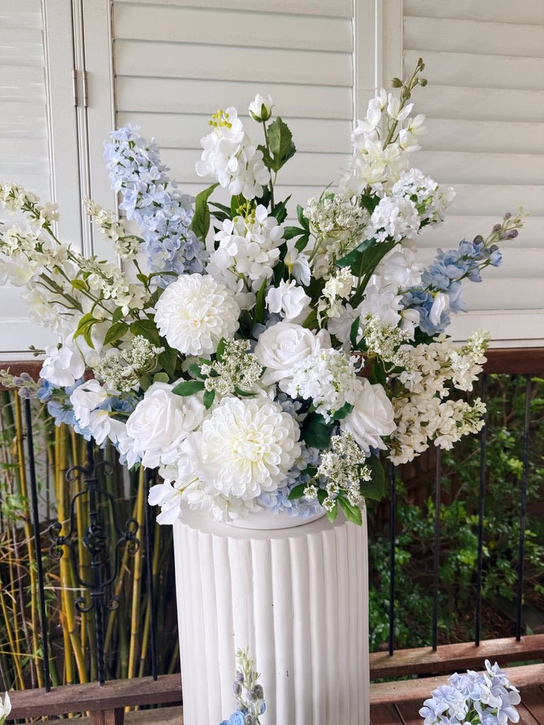 Sonder Wedding Arrangements - Something Blue - Premium Artificial Wedding Flowers by Sonder & Stone Boutique