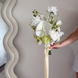 Sonder Wedding Bouquet - Blanco Bloom - Sonder + Stone Boutique Artificial Wedding Flowers
