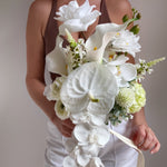 Sonder Wedding Bouquet - Blanco Bloom - Sonder + Stone Boutique Artificial Wedding Flowers