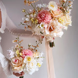 Sonder Wedding Bouquet - Buttercream - Premium Artificial Wedding Flowers by Sonder & Stone Boutique