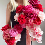 Sonder Wedding Bouquet - Cherry Bomb - Premium Artificial Wedding Flowers by Sonder + Stone Boutique