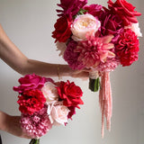 Sonder Wedding Bouquet - Cherry Bomb - Premium Artificial Wedding Flowers by Sonder + Stone Boutique